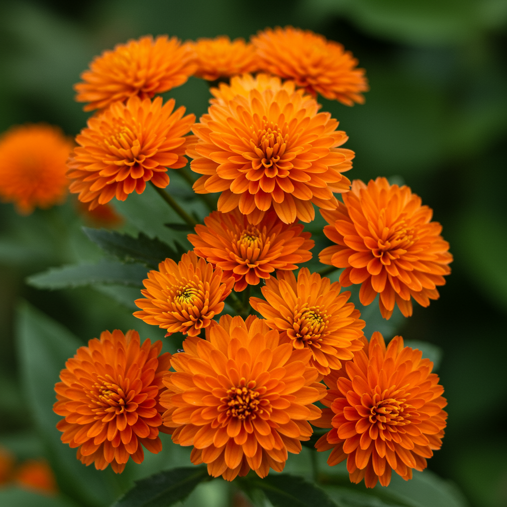 Balls Orange Flower Seeds for Garden Planting