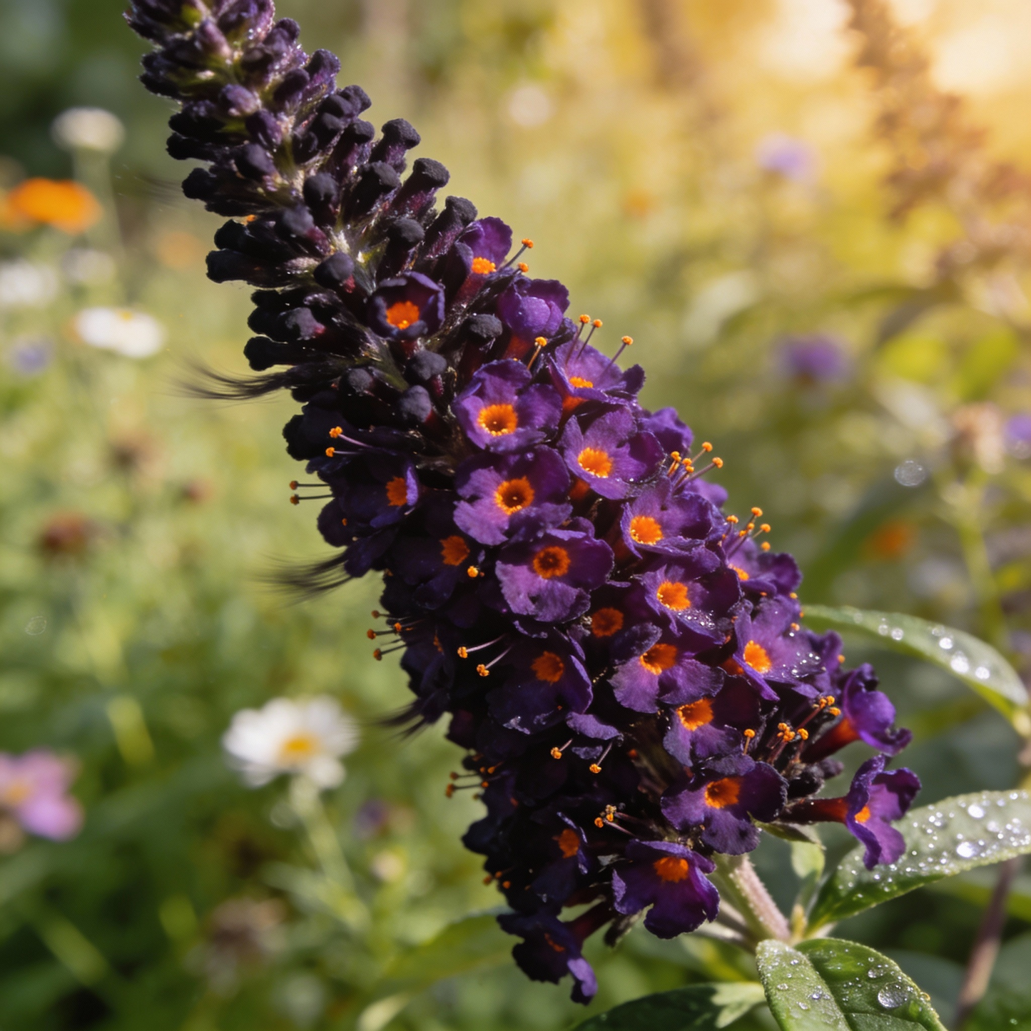 Black Knight Buddleja Flower Seeds for Planting