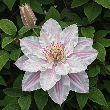 Garden Double White Pink Clematis Flower Seeds for Garden Planting