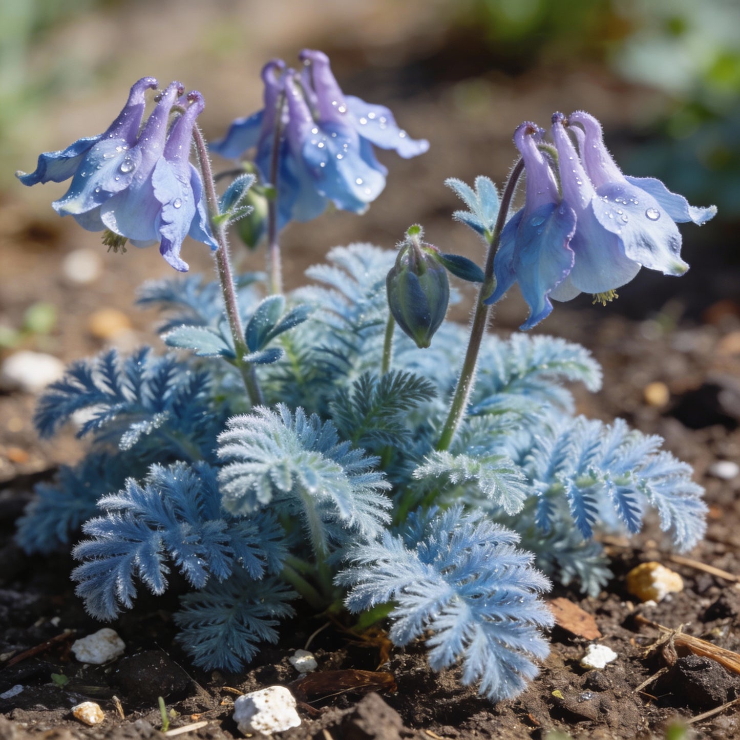 Rare Aquilegia Discolor Flower Seeds for Garden Planting