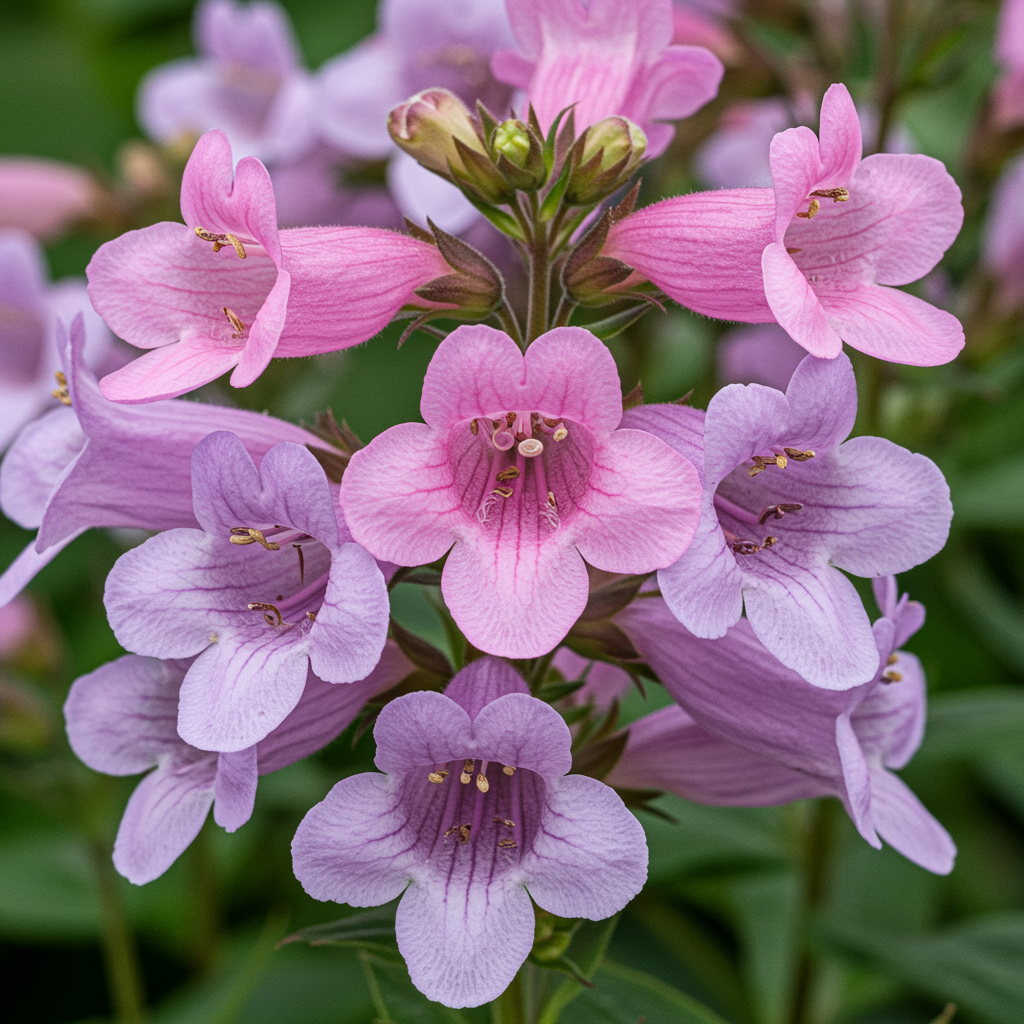 Penstemon Esprit Mixed Flower Seeds for Garden Planting