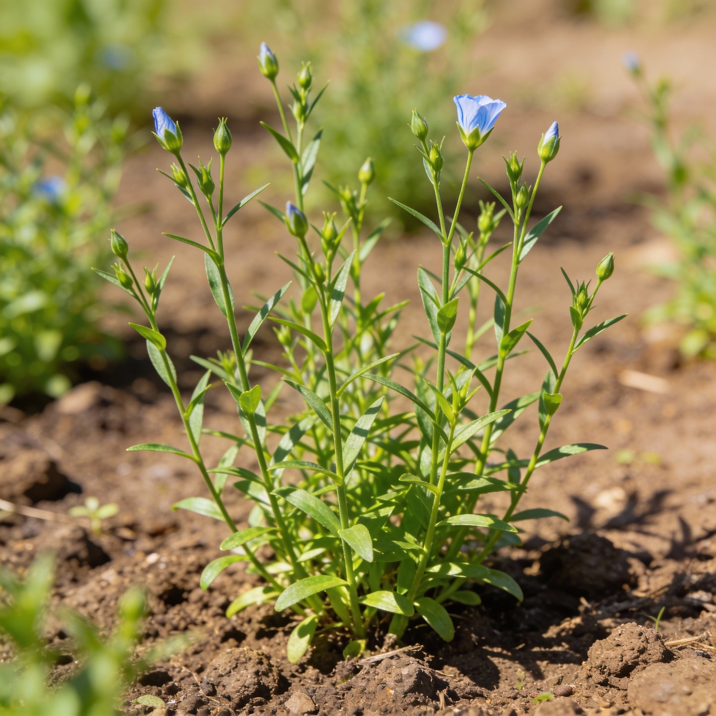 Linum Bright Eyes Flower Seeds