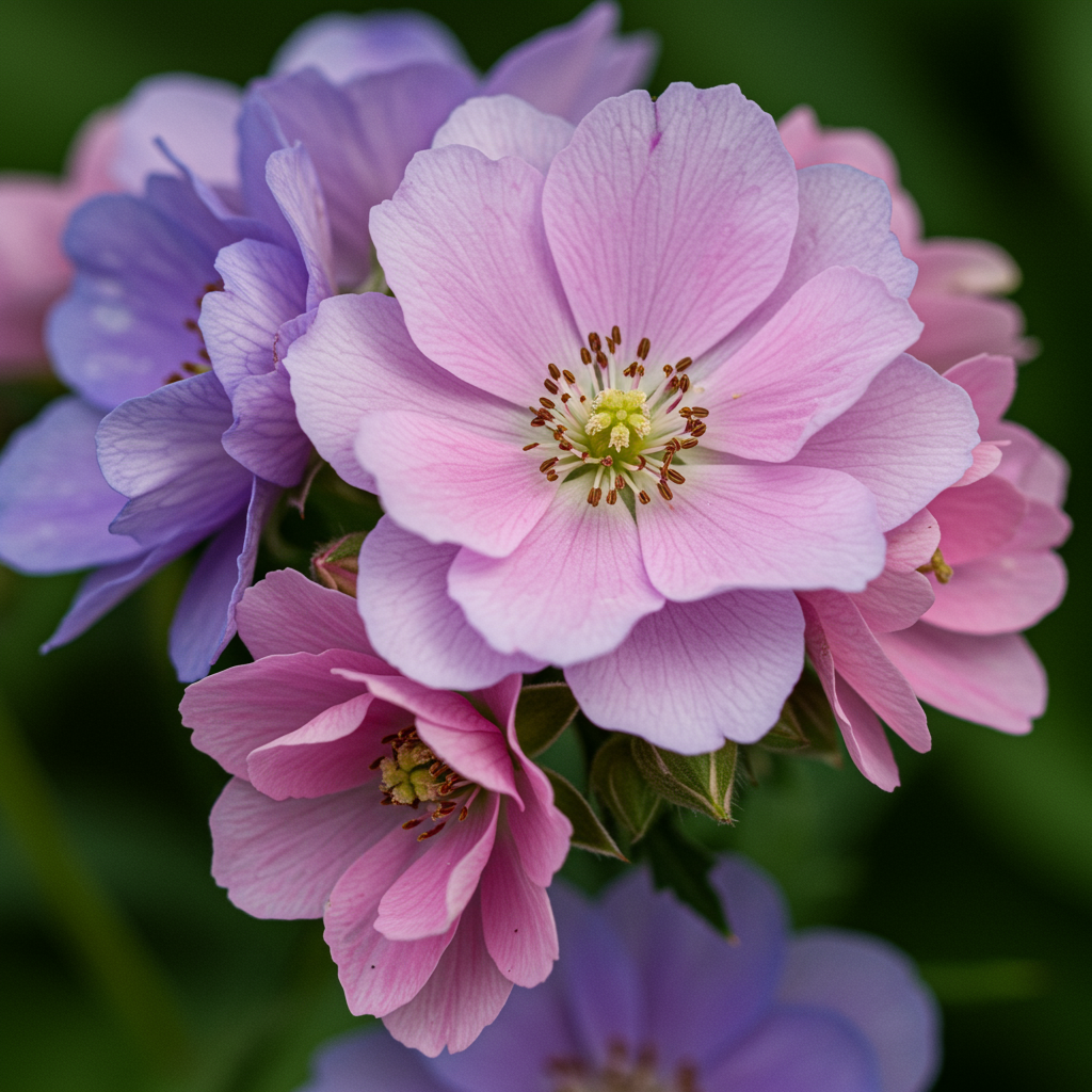 Nemetry Semi Namemia Poetry Mix Flower Seeds for Garden Planting