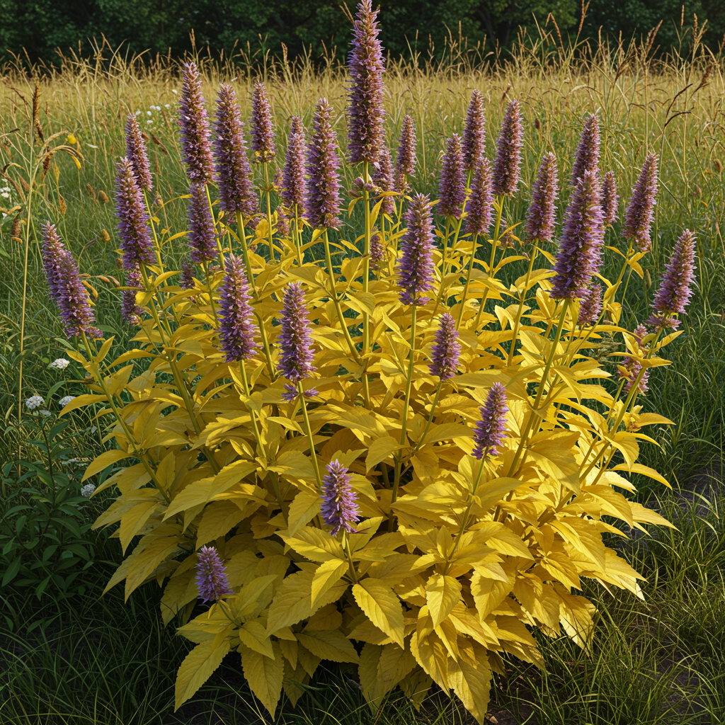 agastache-foeniculum-golden-jubilee-seeds-golden-foliage-lavender-blooms