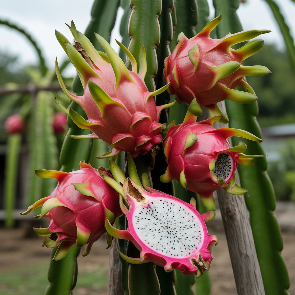 White Dragon Fruit Seeds (Pitaya / Pitahaya / Strawberry Pear)