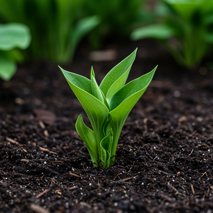 Hosta Seeds for Planting – Heirloom Non-GMO Dark Green Foliage Shade Plant