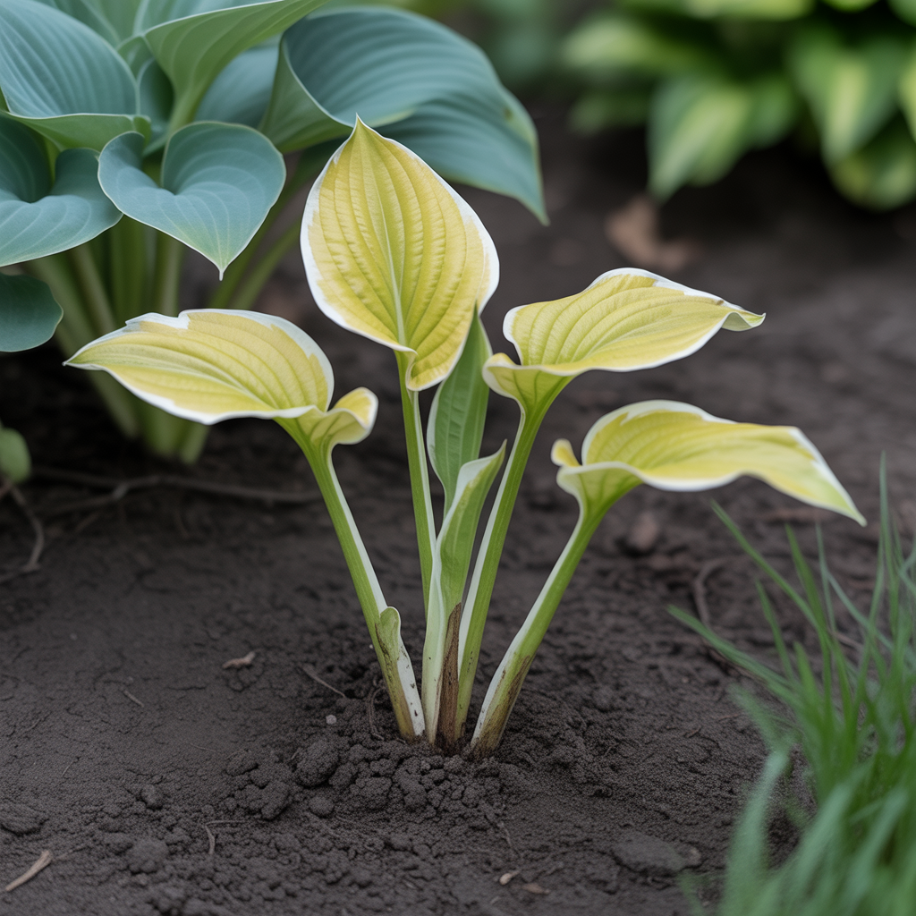 Hosta Yellow Gold Foliage Seeds for Planting – Heirloom Non-GMO Perennial Shade Plant