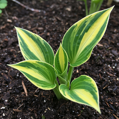 Hosta Seeds for Planting – Heirloom Non-GMO Perennial Shade Plant Variegated Foliage Variety
