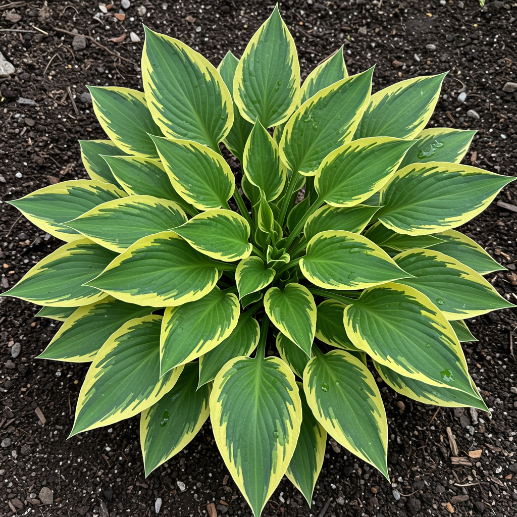 Hosta Seeds for Planting – Heirloom Non-GMO Perennial Shade Plant Variegated Foliage Variety