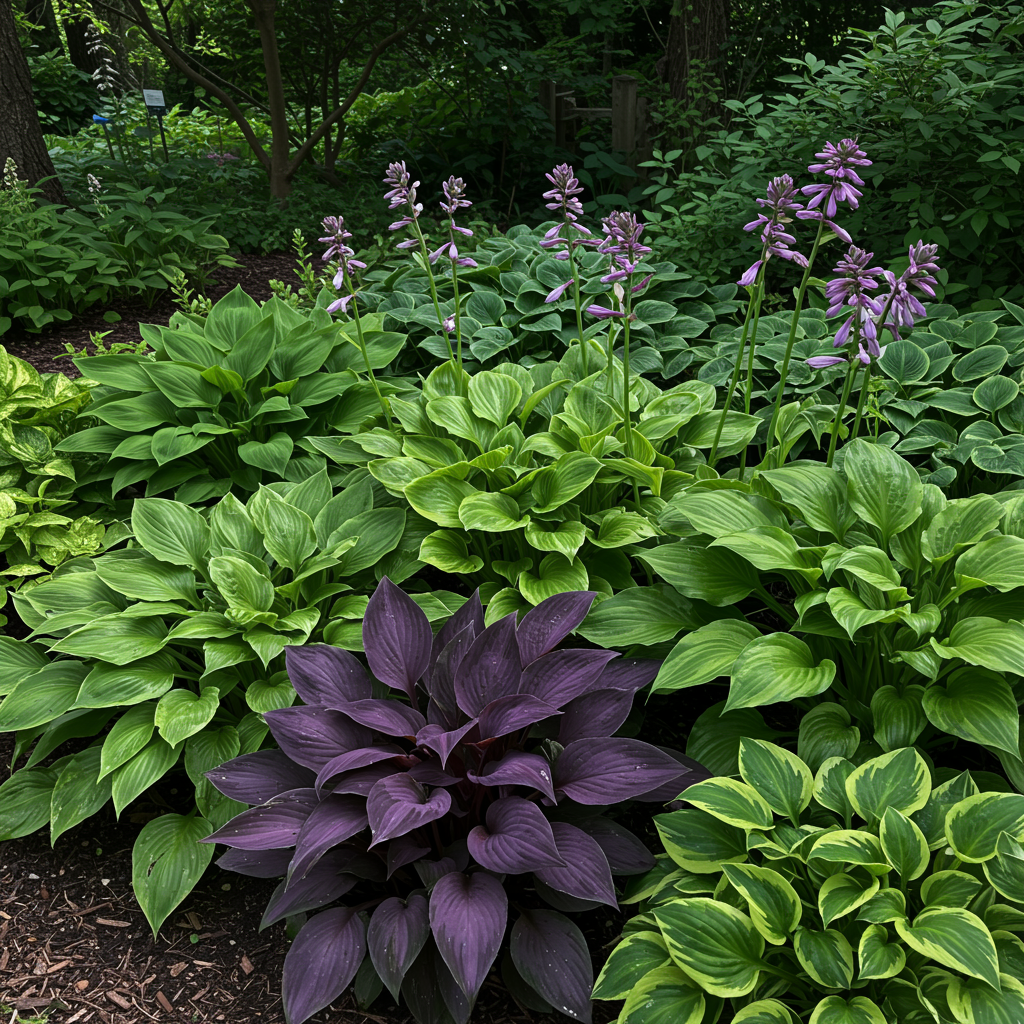 Hosta Seeds for Planting – Heirloom Non-GMO Perennial Shade Plant Mixed Color Foliage Variety