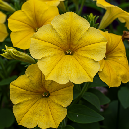 Golden Yellow Petunia Seeds - Yellow Petunia Flower Seeds for Garden