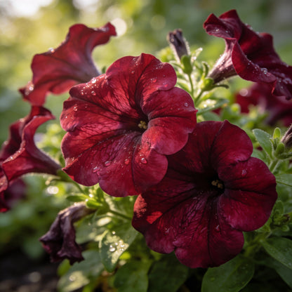 Burgundy Petunia Seeds - Burgundy Petunia Flower Seeds for Garden