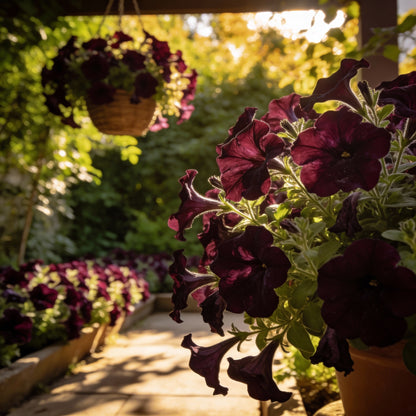 Violet Petunia Seeds - Violet Petunia Flower Seeds for Garden