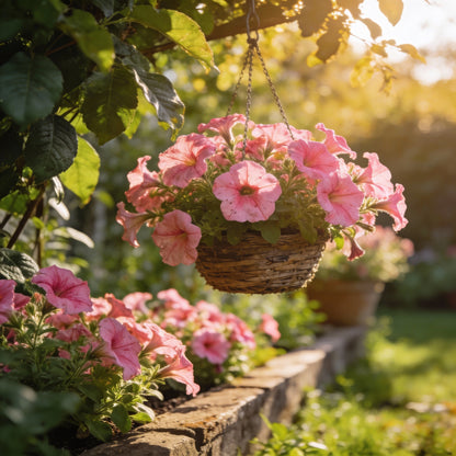 Blush Pink Petunia Seeds - Pink Petunia Flower Seeds for Garden