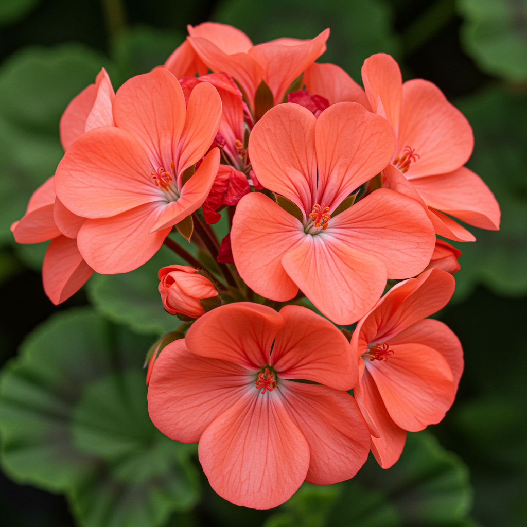 Light Red Geranium Flower Seeds for Garden Planting