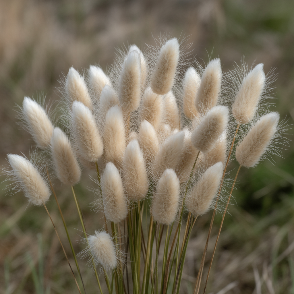 Lagurus Ovatus Seeds - Bunny Tail Grass Seeds for Garden