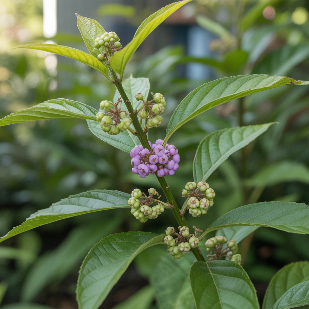 Purple Beautyberry Seeds — Callicarpa dichotoma (Ornamental Shrub)