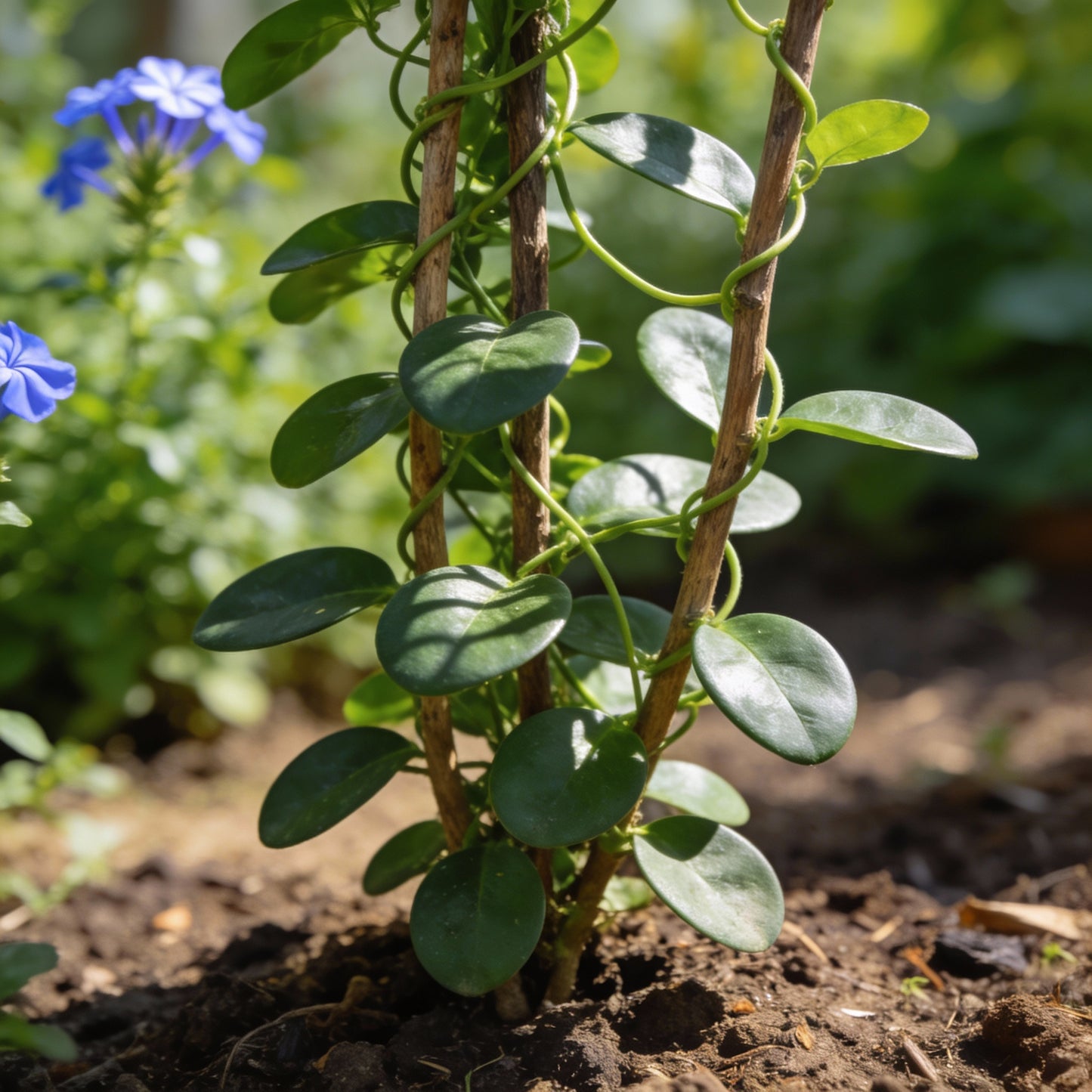 Plumbago Flower Seeds - Sky Blue Plumbago Flower Seeds for Garden