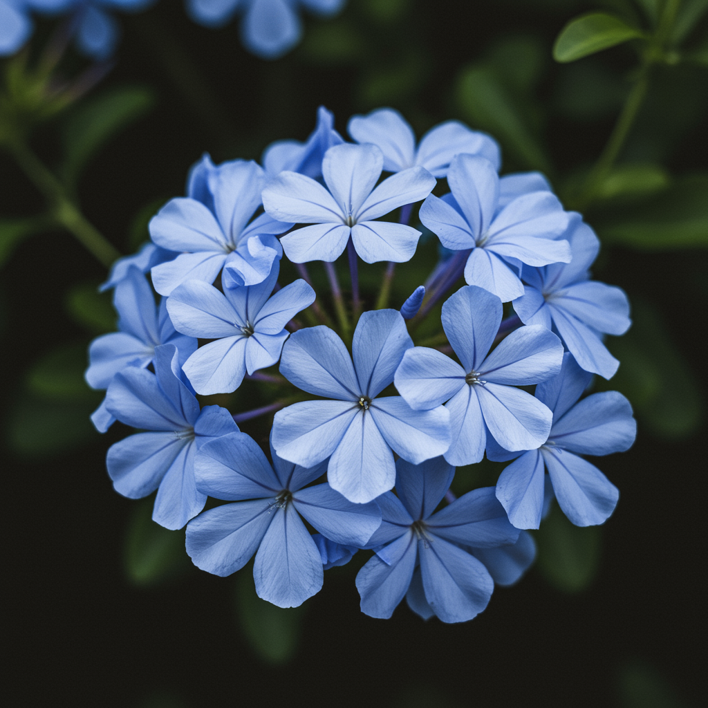 Plumbago Flower Seeds - Sky Blue Plumbago Flower Seeds for Garden