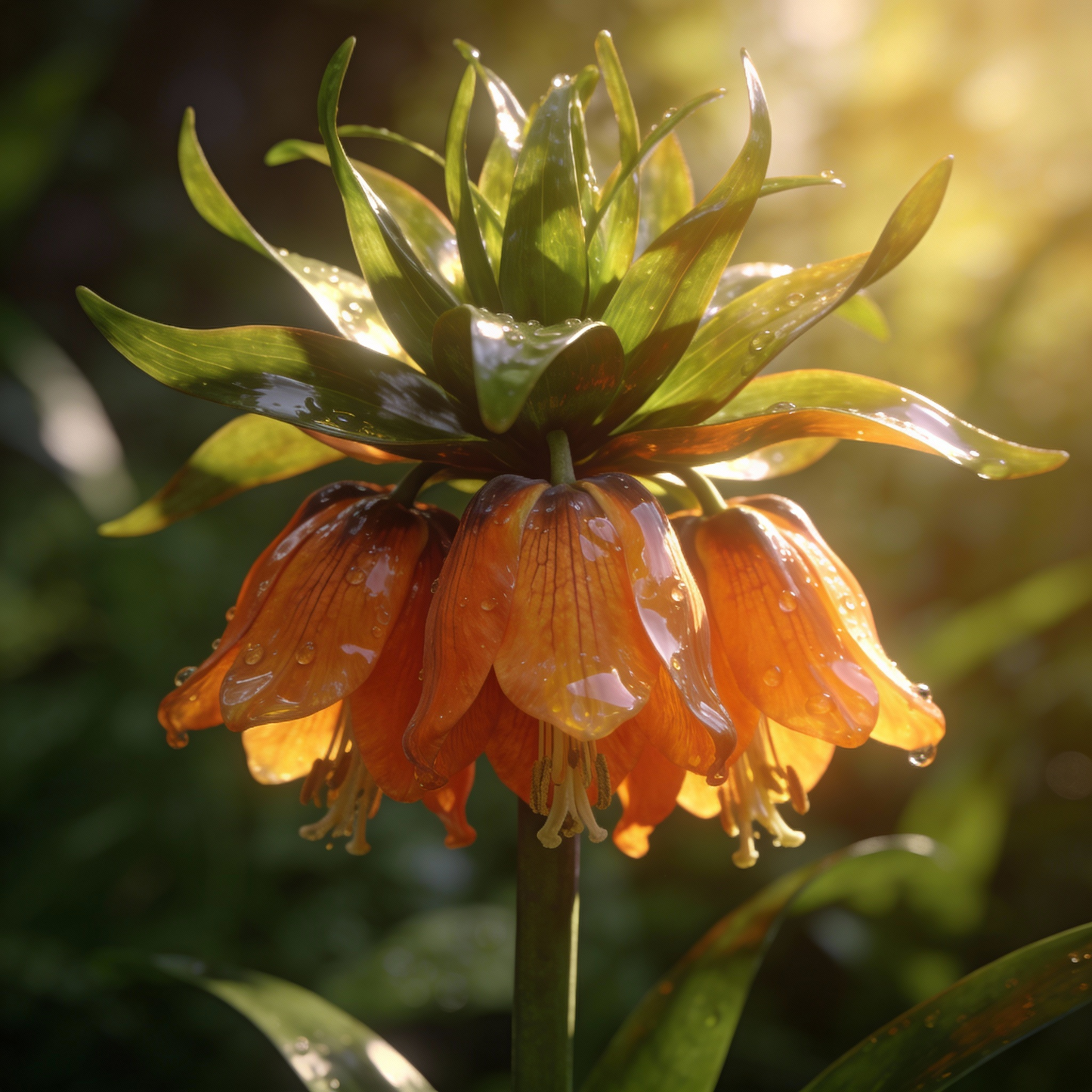 Crown Imperial Fritillaria Seeds - Fritillaria Flower Seeds for Garden