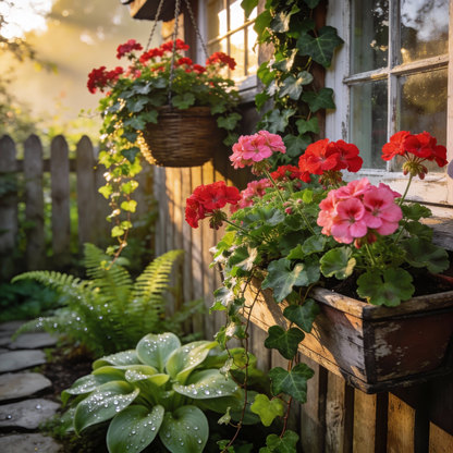 Ivy Geranium Flower Seeds - Ivy Geranium Flower Seeds for Garden