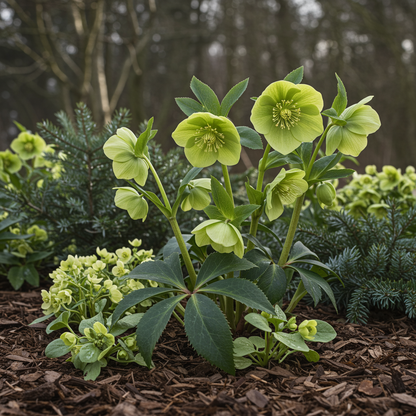 Light Green Hellebore Seeds - Hellebore Flower Seeds for Garden