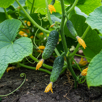 Long Crisp Pickling Cucumber Seeds for Planting – 100 pcs