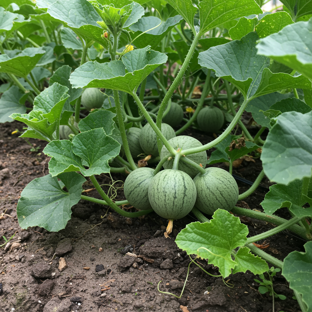 Melon Petit Gris de Rennes Seeds – French Heirloom Melon for Planting