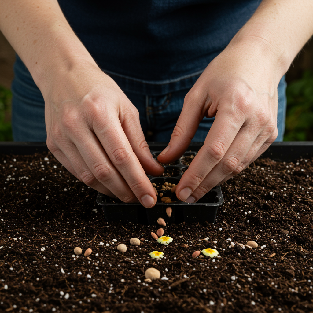 Primrose Husky Mixed Seeds for Garden Planting