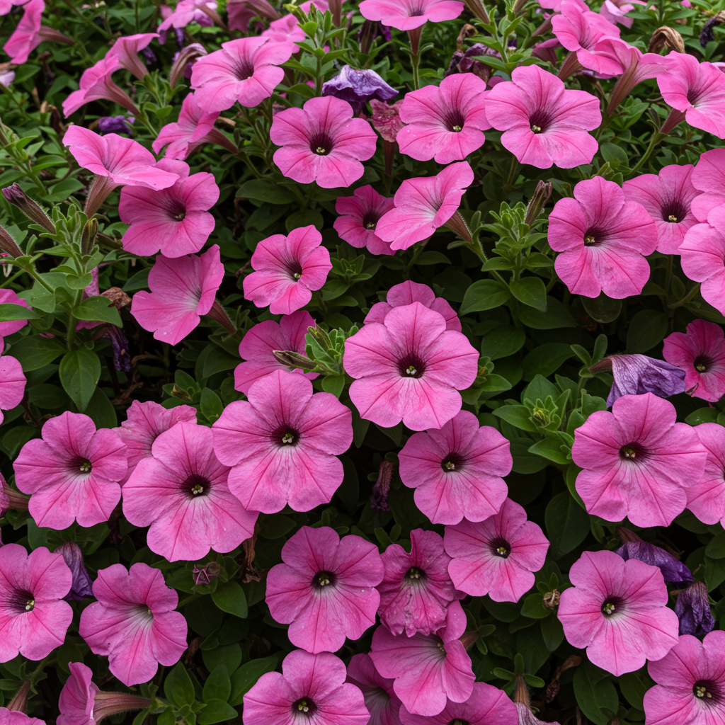 Rose Pink Petunia Seeds for Gardens and Hanging Baskets