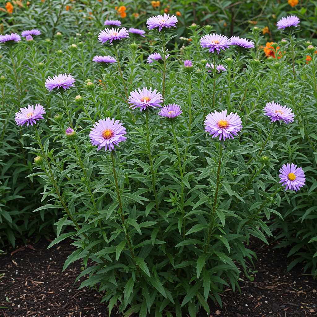 Lilac Aster Flower Seeds for Garden Planting