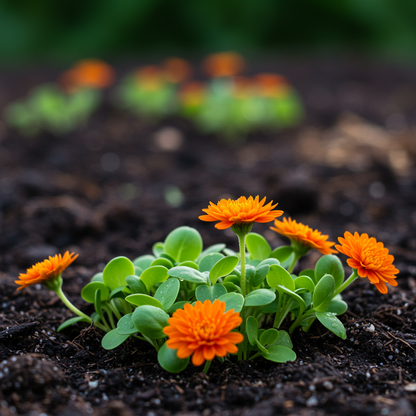 Orange Aster Flower Seeds for Garden Planting