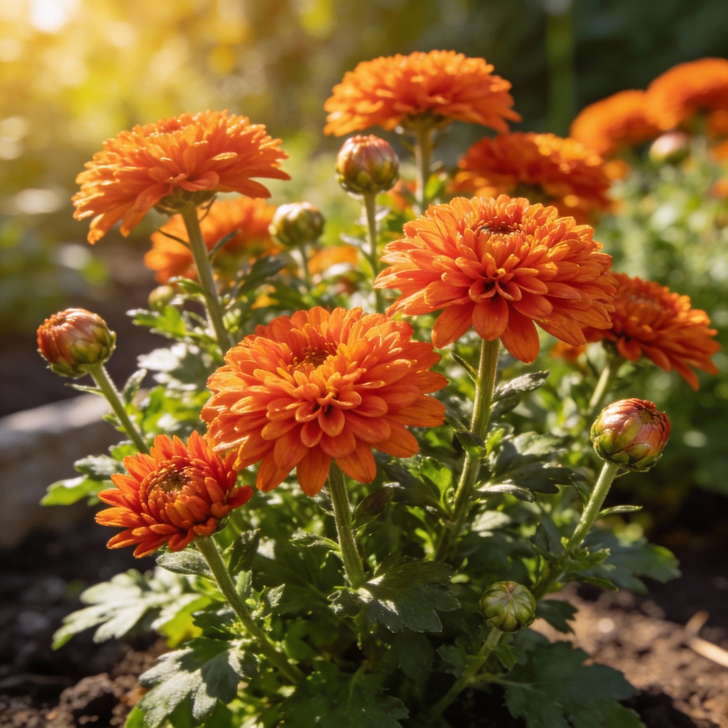 Orange Aster Flower Seeds for Garden Planting