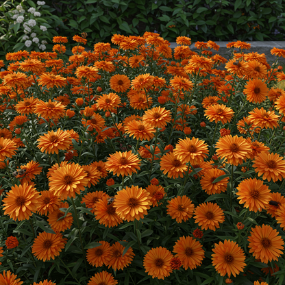 Orange Aster Flower Seeds for Garden Planting