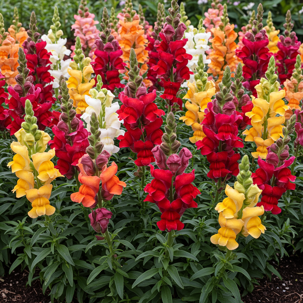 Snapdragon Bedding Snapshot Mix Seeds for Planting