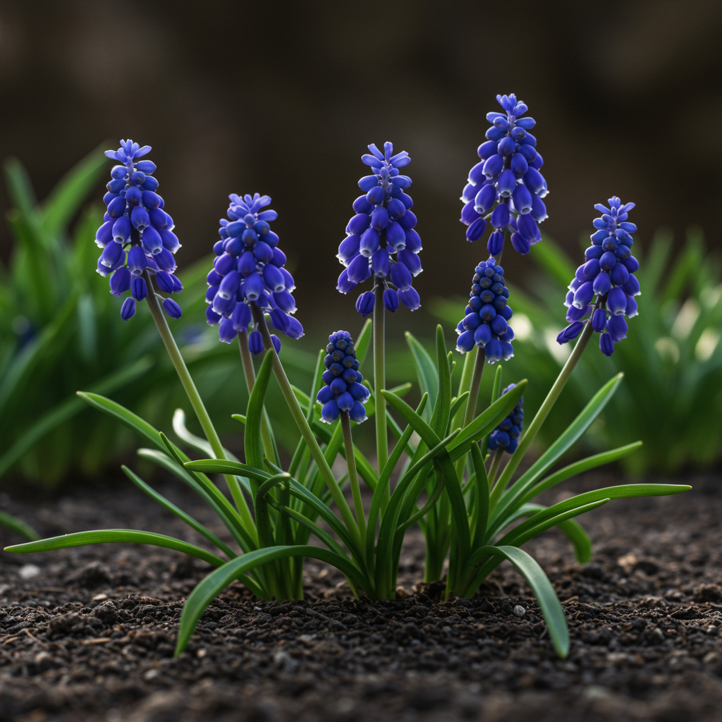 Muscari Armeniacum Grape Hyacinth Flower Seeds for Planting