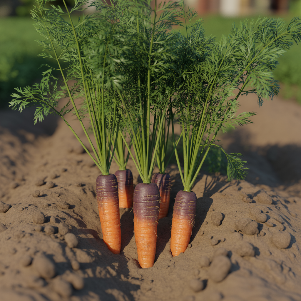 Carrot Black Wonder Vegetable Seeds – Deep Purple, Nutritious Roots