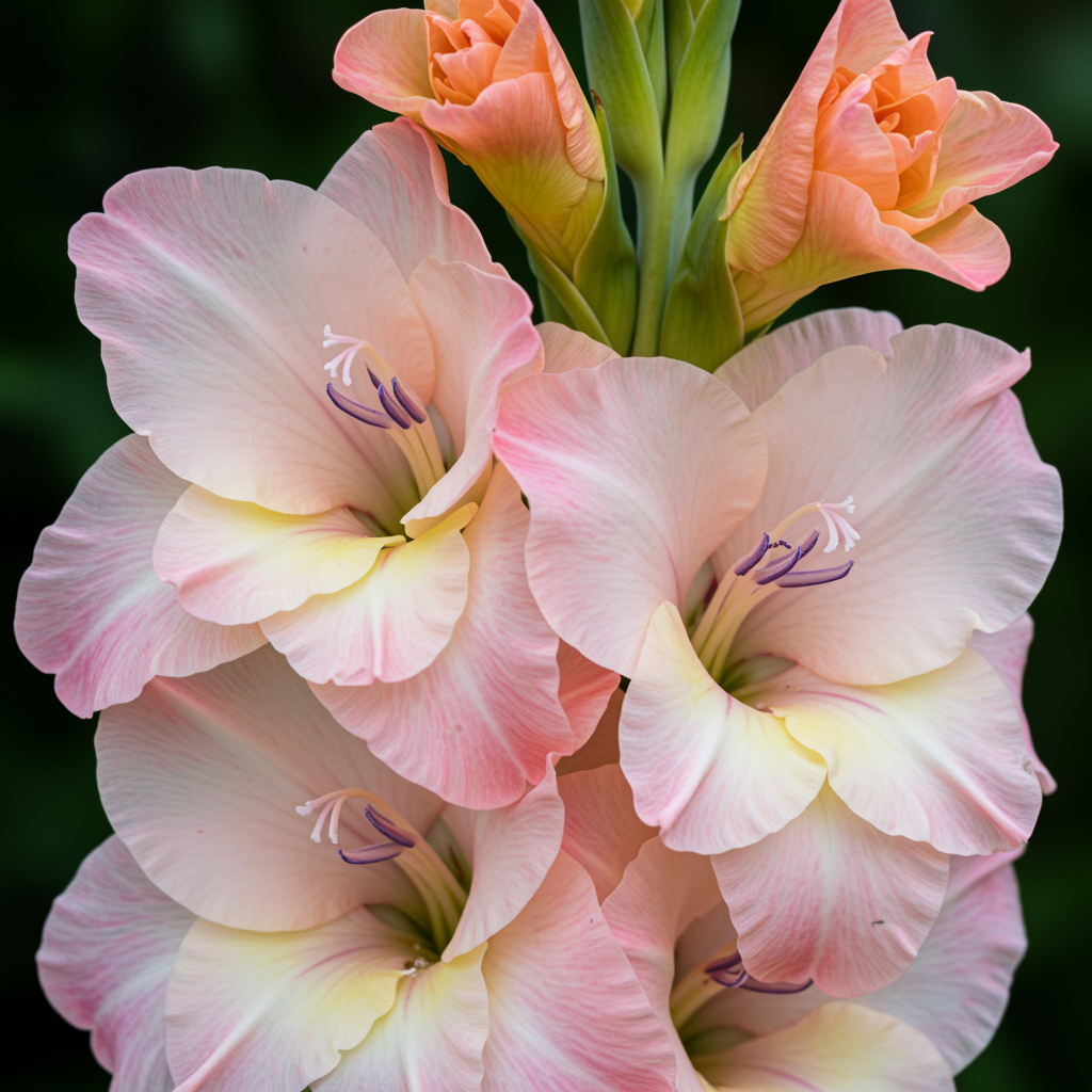 Gladiolus Vera Lynn Flower Seeds for Garden Planting