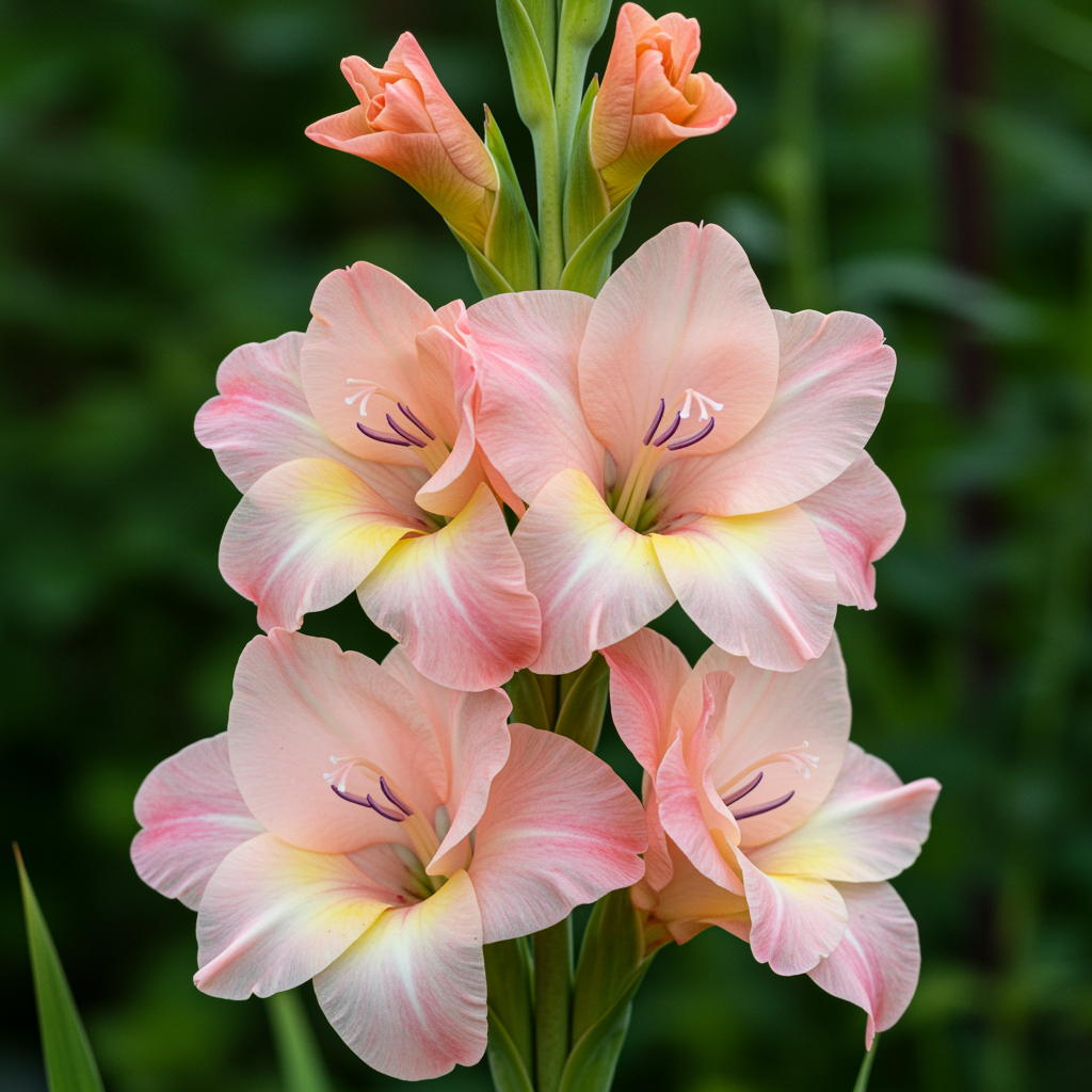 Gladiolus Vera Lynn Flower Seeds for Garden Planting