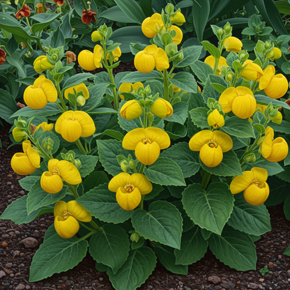 Calceolaria mexicana Seeds – Gold Purse Flower for Planting