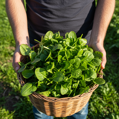 New Zealand Spinach Seeds - Heat Tolerant Spinach Seeds for Home Garden