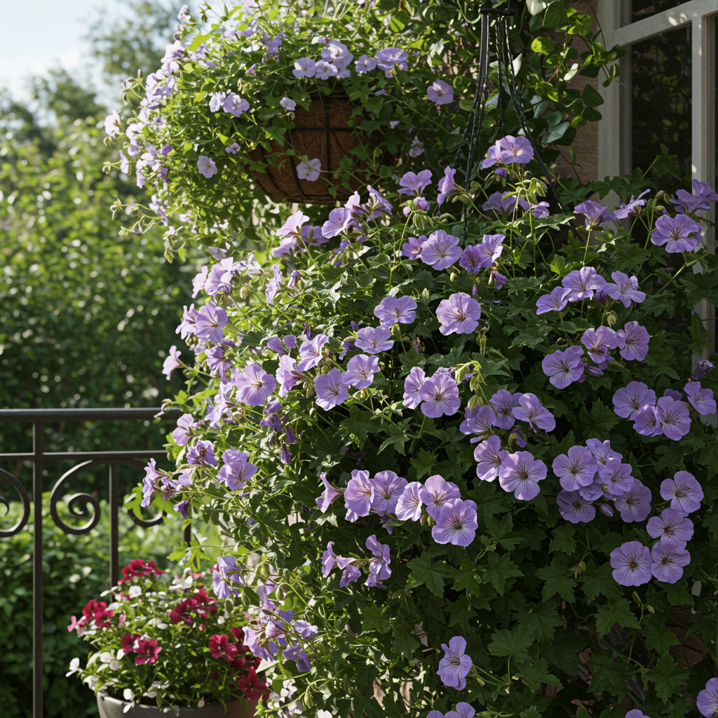 Climbing Geranium Light Violet Seeds - Geranium Flower Seeds for Garden