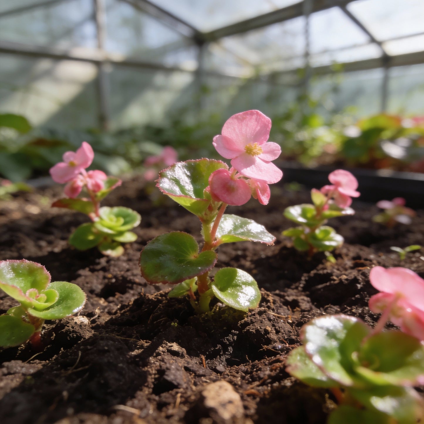 Pink Begonia Flower Seeds for Garden Planting