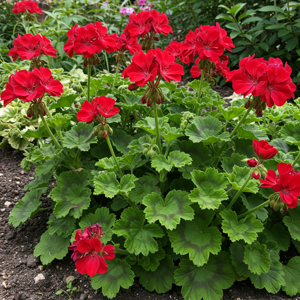 Burgundy Geranium Flower Seeds for Garden Planting