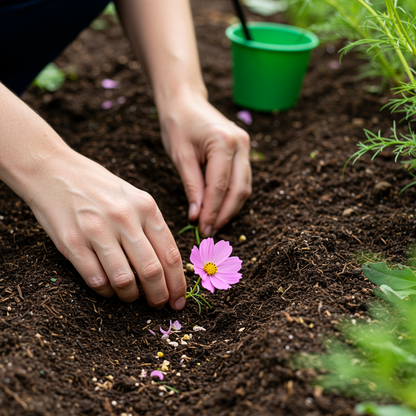 Soft Pink Cosmos Flower Seeds – Delicate Charming Garden Blooms
