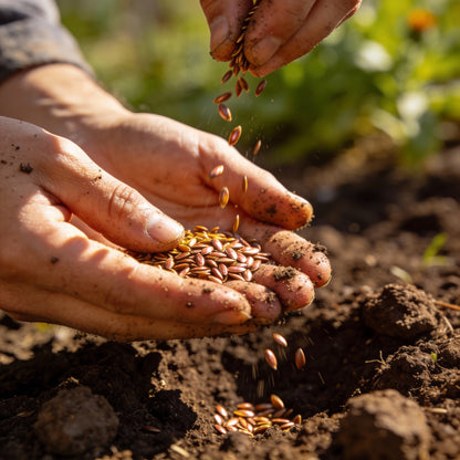 Copper Bronze Calendula Flower Seeds for Garden Planting
