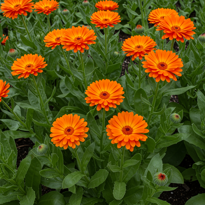 Copper Bronze Calendula Flower Seeds for Garden Planting