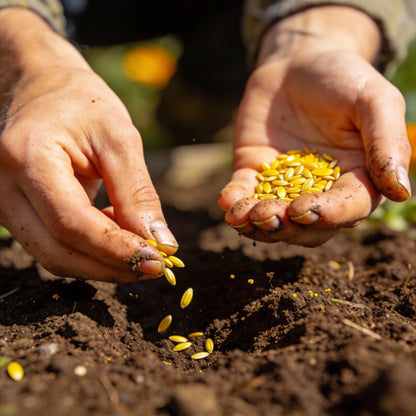 Lemon Yellow Calendula Flower Seeds – Bright Cheerful Blooms