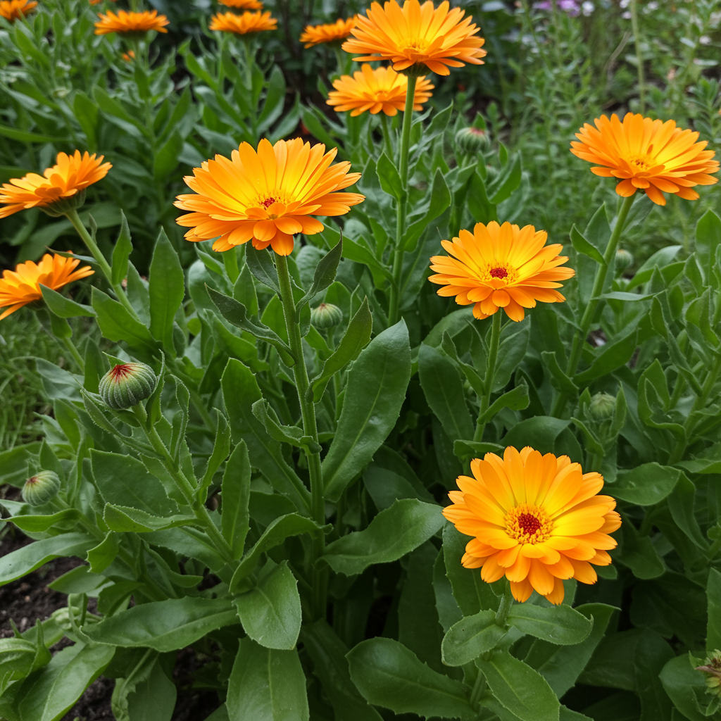 Soft Peach Calendula Flower Seeds for Garden Planting
