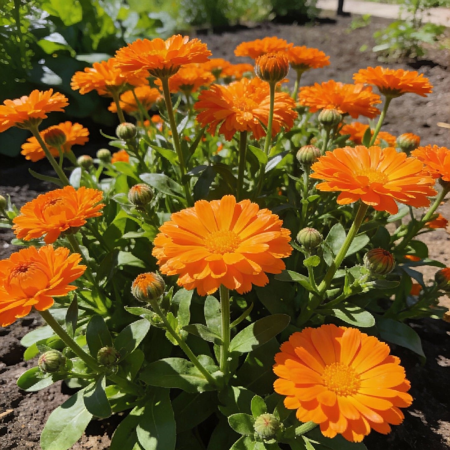 Bright Orange Calendula Flower Seeds – Vibrant Blooms
